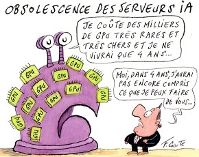 Serveurs : « L’IA impose des cycles de renouvellement de 3 à 4 ans »